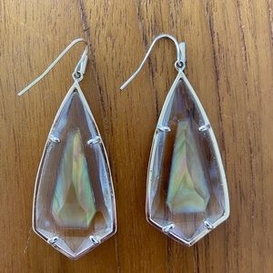 Kendra Scott drop earrings.